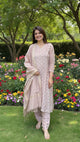 Pure Mul Chanderi Kurti Pant Set
