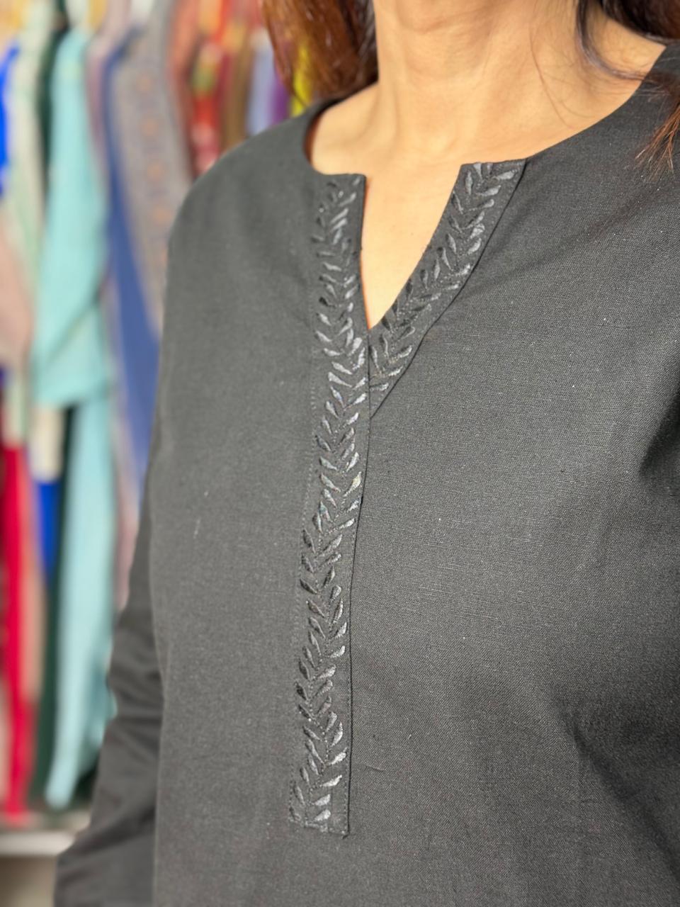 Black Pathani Suit