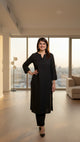 Black Pathani Suit
