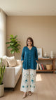 Neavy Blue Shirt With Khadi Pant