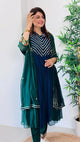 Party Pure Mul Chanderi Suit