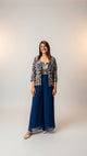 Royal Blue Festive jacket & Co-ord set