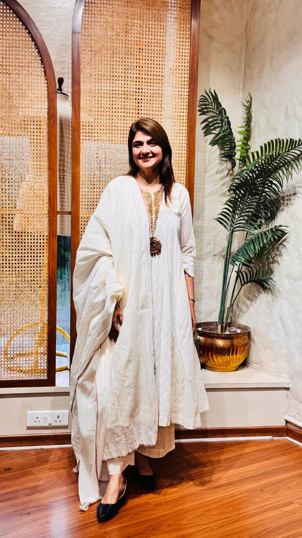 Ivory Grace 3 Piece Suit Set