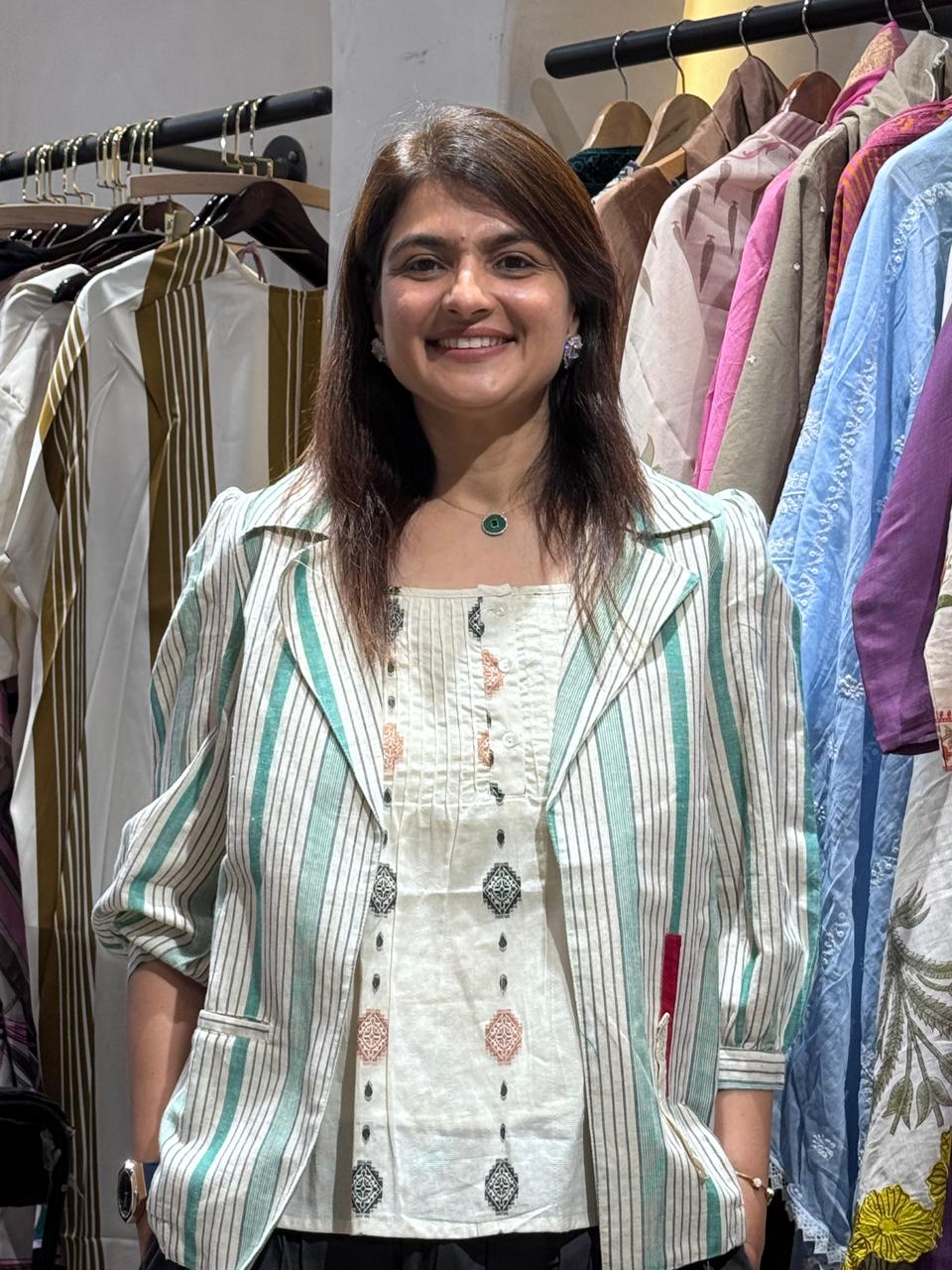 Blazer With Inner Top And Pants