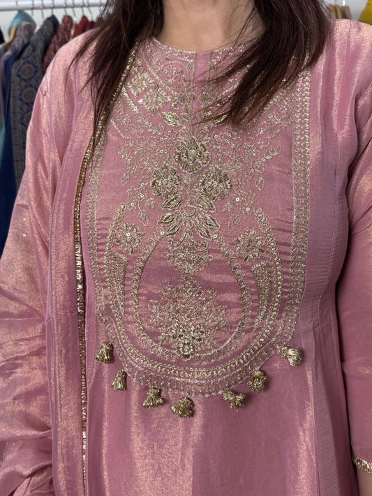 Baby Pink Suit Set