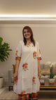 Ivory Floral Print Co-ord Set